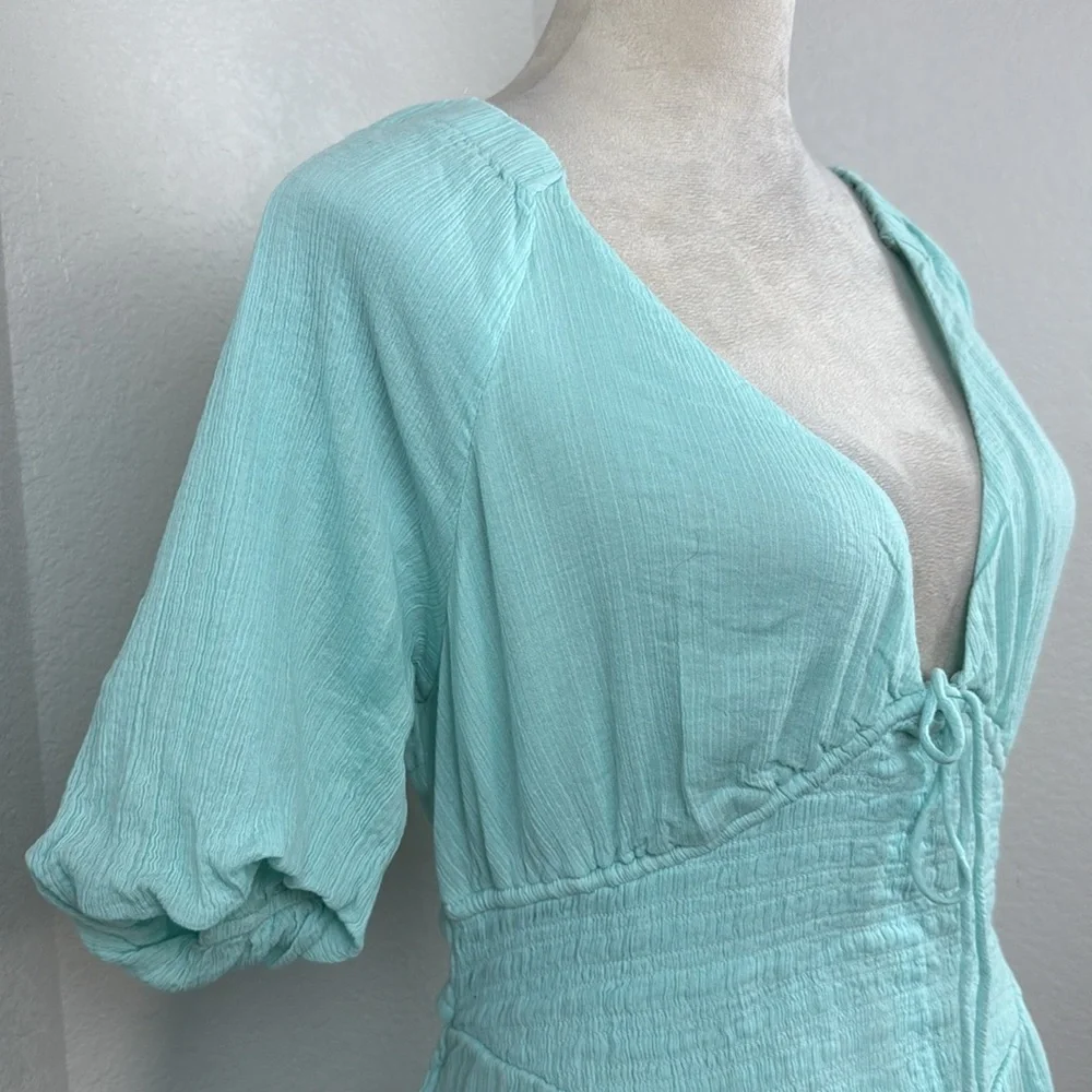 Free People Perfect Day Mini in Clear Skies Size Large NWT - Picture 10 of 15